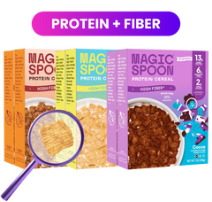 Variety 6 - Protein + Fiber Cereal 1 case (6 boxes)