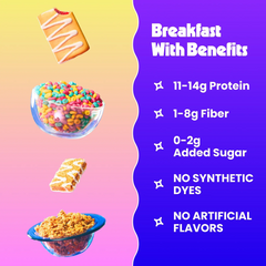 Hall of Fame Pack - 2 boxes of Cereal, 2 boxes of Treats, 2 bags of Granola, 2 boxes of Pastries