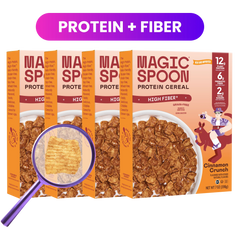 Cinnamon Crunch - Protein + Fiber Cereal 1 case (4 boxes)