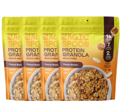 Peanut Butter - 4 Bags of Granola