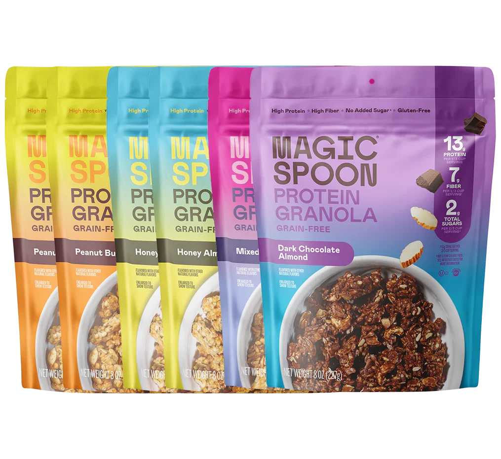 Variety 6 - 6 Bags of Granola