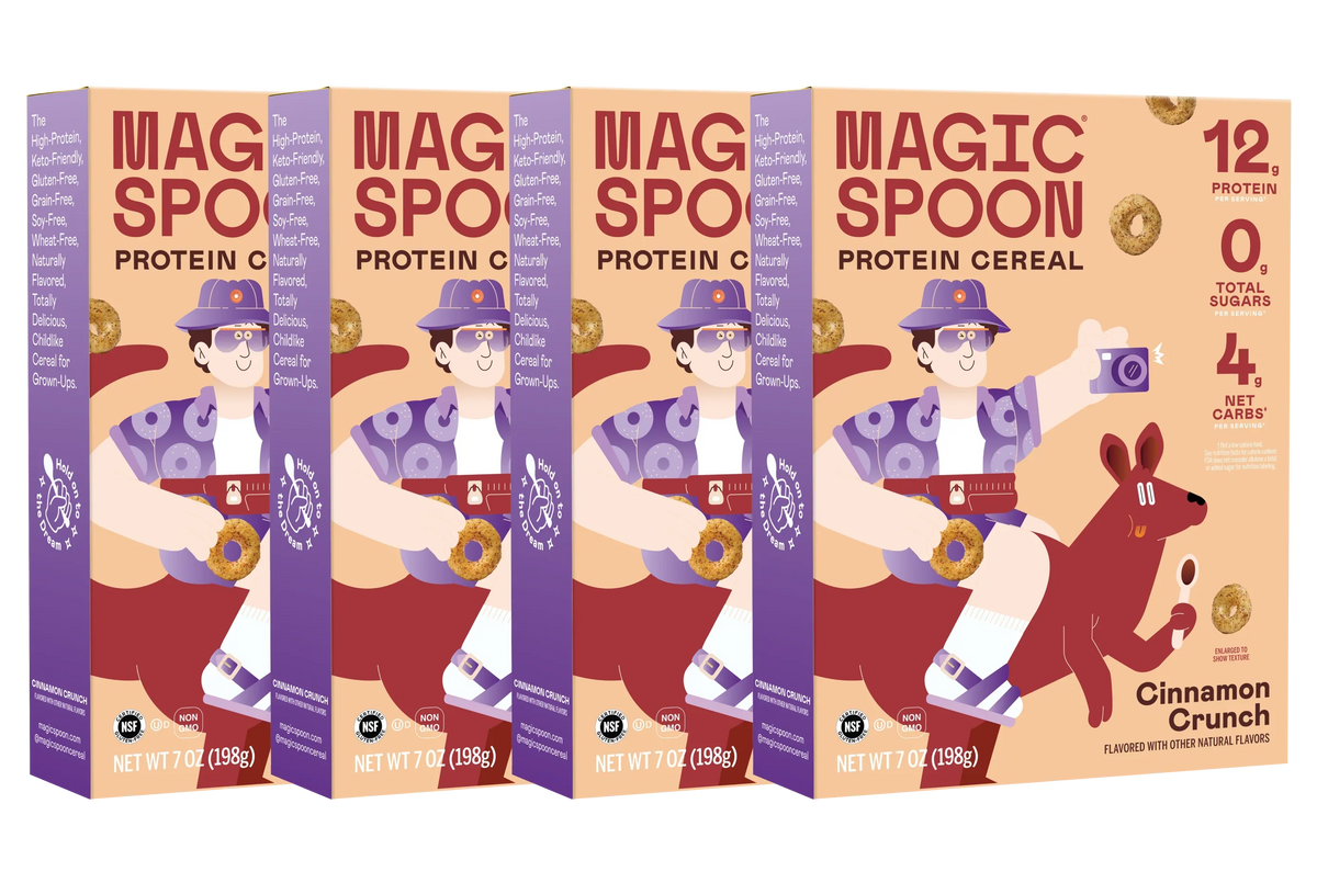 Cinnamon Crunch - 1 case (4 boxes)