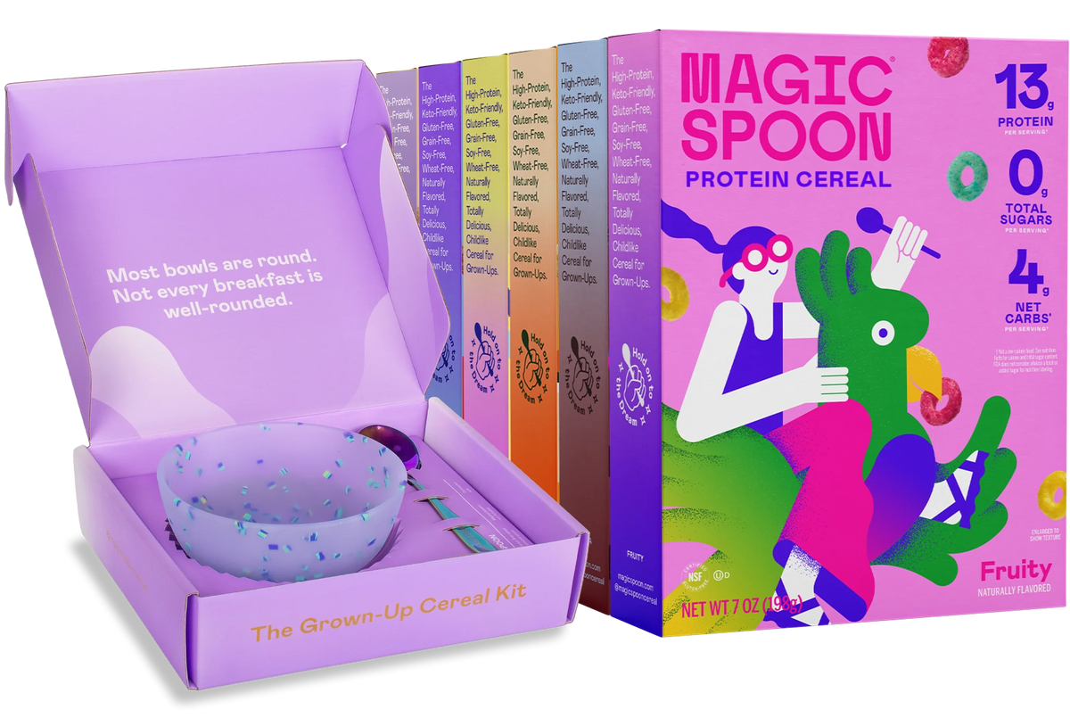 Super Spooner Starter Pack - 6 Boxes + 1 Zebra Bowl Set