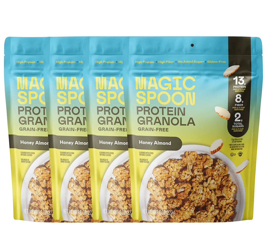 Honey Almond - 4 Bags of Granola