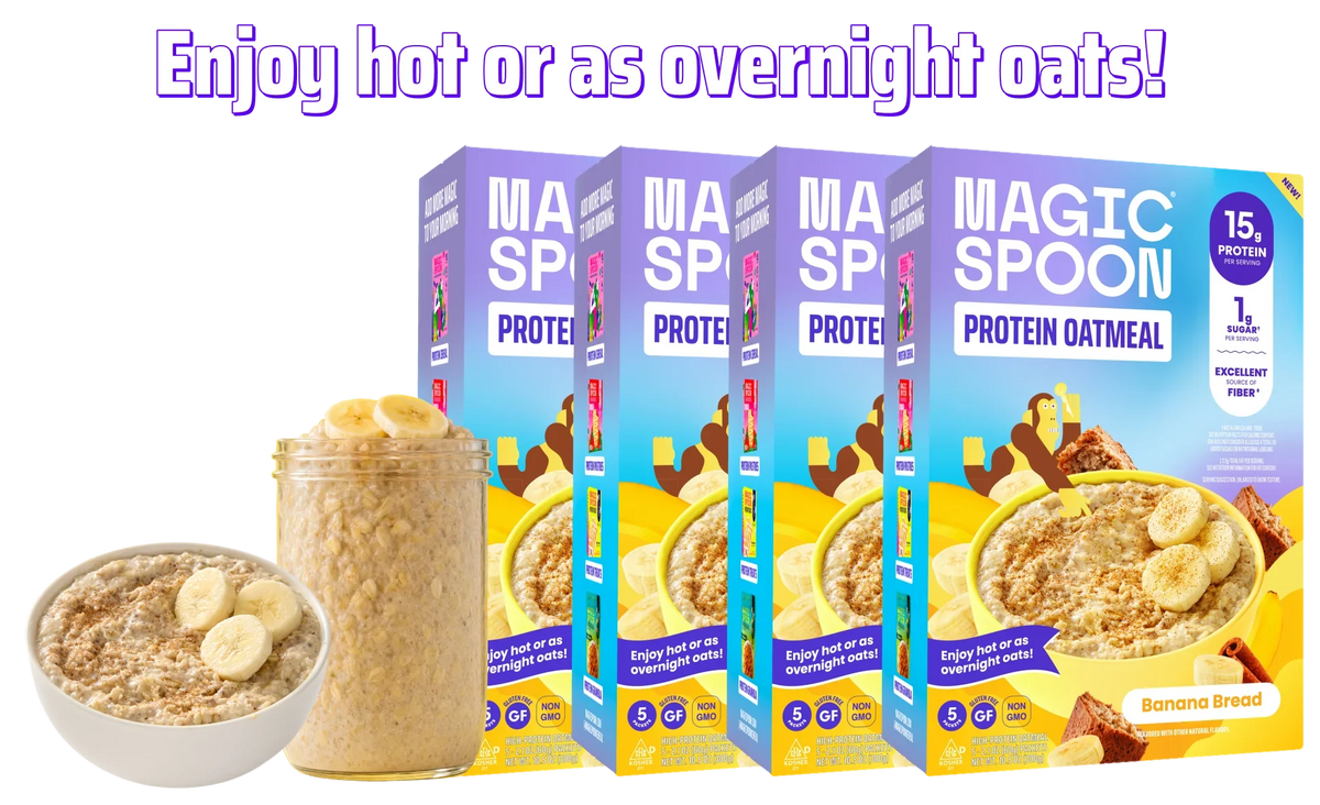 Banana Bread - 20 Oatmeal Packets (4 Boxes)
